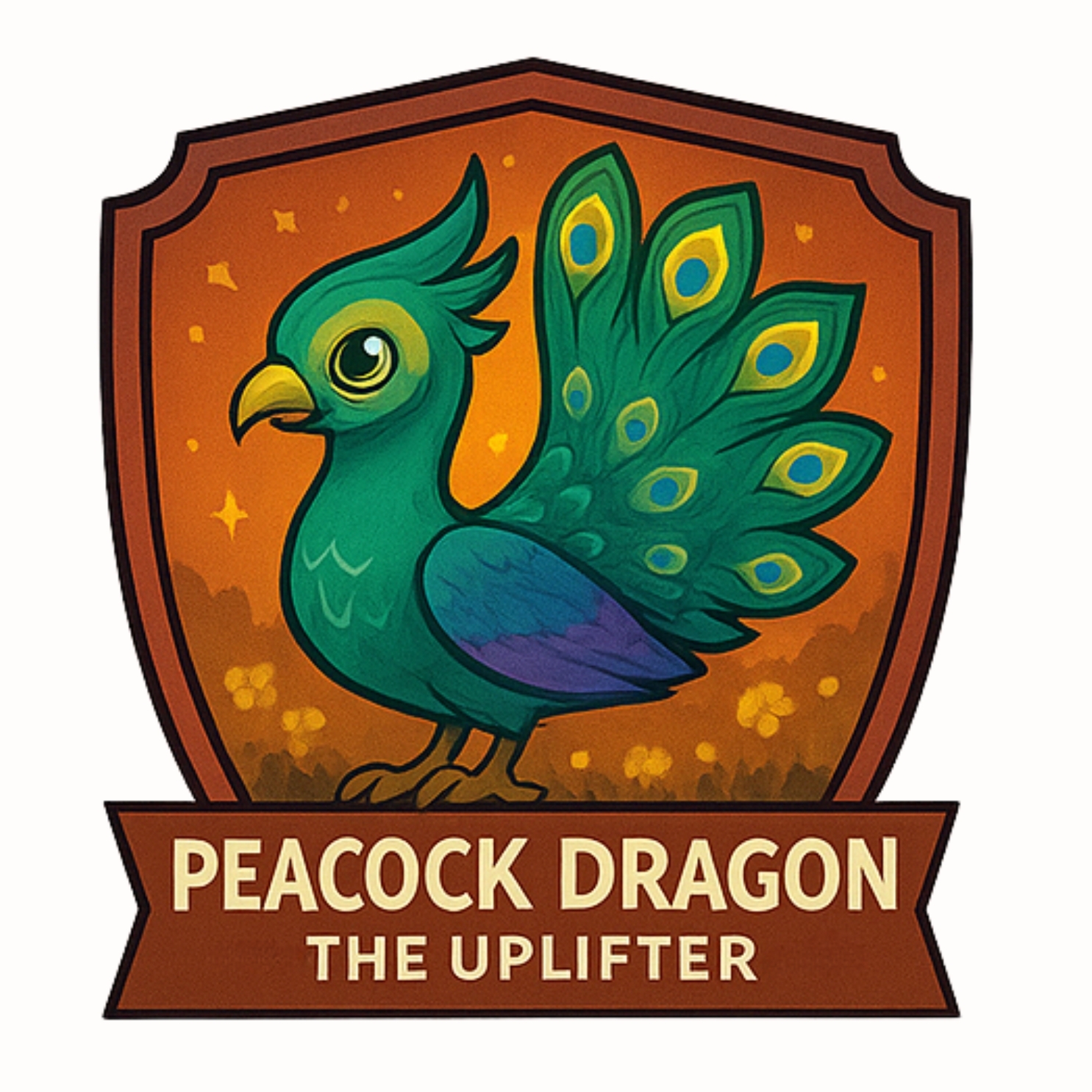 Peacock Dragon – The Uplifter