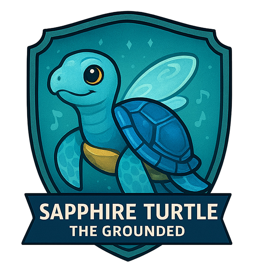 Sapphire Turtle – The Grounded